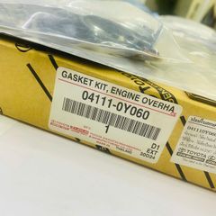 Bộ gioăng phớt đại tu Toyota Vios, Yaris 1.3 động cơ 2NR đời 2017 - 2024. Hàng xịn Toyota Thái Lan. Mã 04111-0Y060, 041110Y060, 04111-0Y031, 041110Y031 ( 1 bộ )