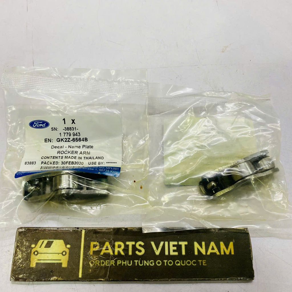 Cò mổ supap cam xả hay cam hút Ford Ranger, Bitubor, Everest máy 2.0  đời 2019 - 2024. Hàng cao cấp. Mã GK2Z6564A, GK2Z6564B ( 1 cái )