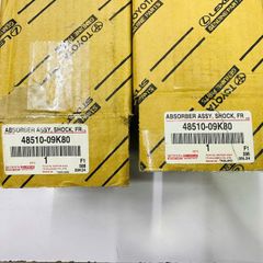 Giảm xóc hay phuộc nhún trước Toyota Hilux, Fortuner máy xăng và máy dầu đời 2005 - 2015. Hàng Toyota Thái. Mã 48510-09K80, 48510-0K100, 485100-9J00 48510-09J90 48510-09K00 48510-09K20 48510-09K30 48510-09K60 48510-09K80 48510-09K90 48510-0K100 ( 1 cây )