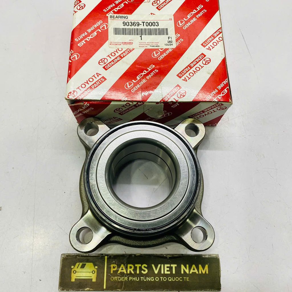 Bi moay ơ hay bạc đạn bánh trước Toyota 4Runner, FJ Cruiser, Fortuner, Hilux, Land Cruiser Prado, Tundra đời 2005 - 2015.  Hàng Toyota Jappan. Mã 90369-T0003, 90369T0003