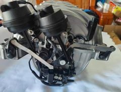 Cổ hút gió nhôm, hay cổ khí nạp động cơ M273 cho Mercedes W212, W463, W164, W251, W463. M164, W221, CLK500, E500, G500, GL450, GL500, ML500, R500 đời 2006 - 2015. Hàng xịn Mer tái sản xuất mới 99%, đặt hàng 3 - 5 ngày. Mã A2731400701