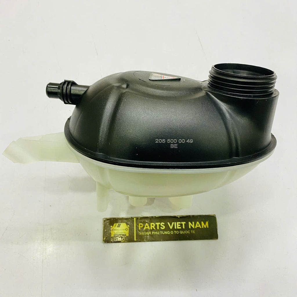 Bình nước phụ, bình nước làm mát động cơ Mercedes W205 C200, C180, C350, C300, C250, W213, E200, E300, E400, GLC 200, 300 X253 đời 2014 - 2024. Hàng cao cấp. Mã A2055000049