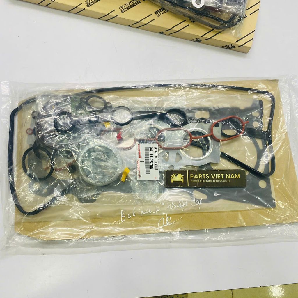 Gioăng đại tu Toyota Camry, Previa, Alphard, động cơ 2Az. Đời 2006 - 2019. Hàng xịn. Mã 04111-28766, 0411128766