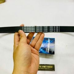 Dây curoa tổng hay máy phát Mitsubishi Pajero V33, V43 máy 3.0 động cơ 6G72 đời 1999 - 2006. Hàng Mitsuboshi Japan. Mã 5PK1340,  MD142117, MD304887