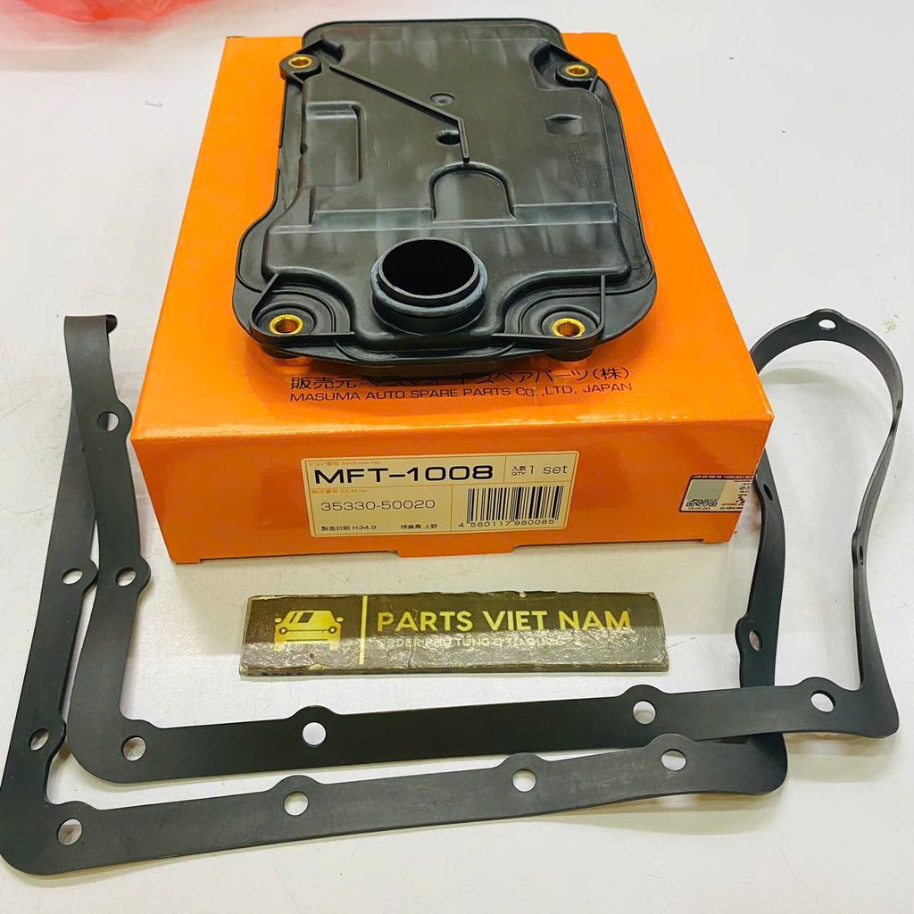 Lọc dầu hay nhớt hộp số tự động Lexus IS250, IS300, GS300, GS350, GS430, GS460, LS430 máy 3UZ, 2GR, 3GR đời 2006 - 2020. Hàng Masuma Japan. Mã 35330-50020, 3533050020, MFT-1008