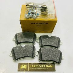 Má phanh hay bố thắng sau Audi A6, A7 đời 2010 - 2018. Hàng cao cấp. Mã 4G0698451, 4G0698451L