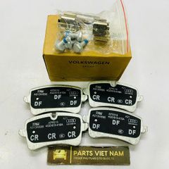 Má phanh hay bố thắng sau Audi A6, A7 đời 2010 - 2018. Hàng cao cấp. Mã 4G0698451, 4G0698451L