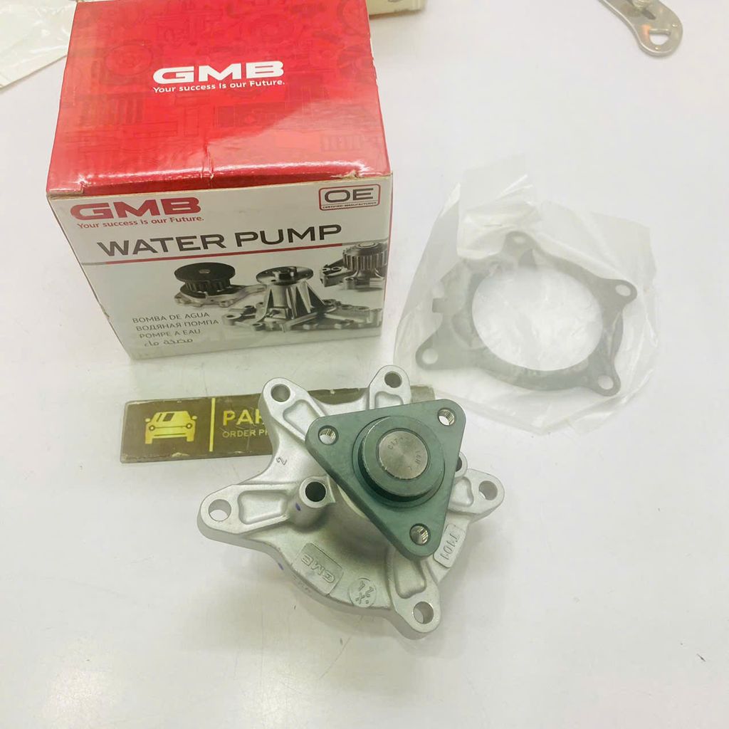 Bơm mước động cơ Toyota Vios, Yaris 1.5 máy 1NZ, 1.3 ,máy 2NZ đời 2003 - 2006. Hàng GMB Japan. Mã GWT-101A, 16100-29155, 16100-29156, 16100-29426,