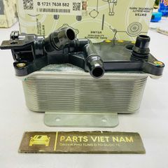 Két làm mát dầu hay nhớt hộp số tự động Bmw F10, F11 520i, 528i, động cơ N20, N52, N55, N63 đời 2010 - 2017. Hàng Bmtsr. Mã 17217618778, 17217638582, 7638582