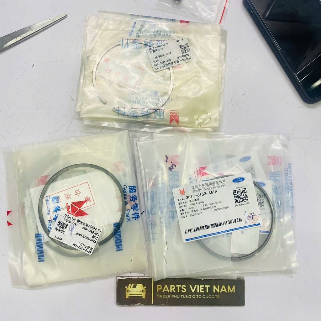 Xéc măng cos 0 Ford Ranger, Everest, Mazda Bt50, Transit máy 2.2 đời 2013 - 2023. Hàng xịn Ford JMC. Mã 3C1Q-6153-AA1A