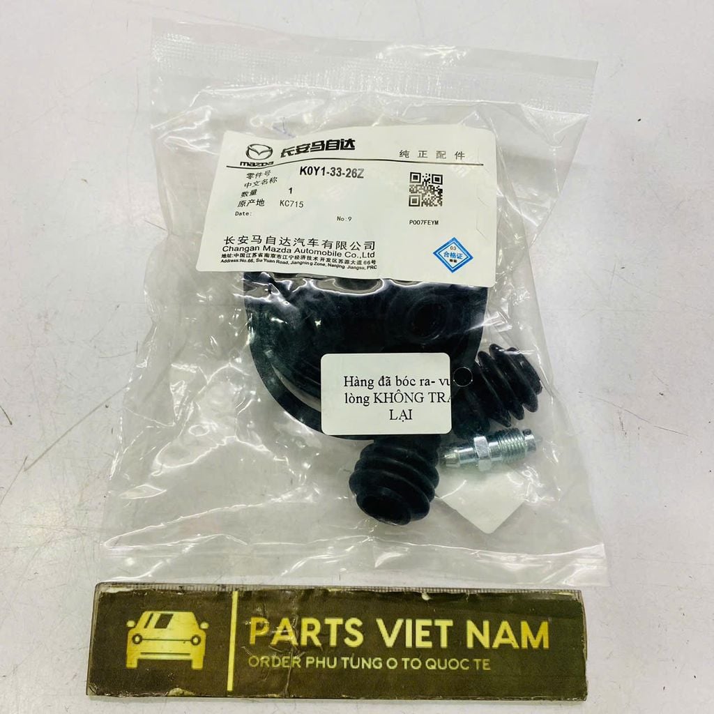 Bộ cup ben hay cupen chụp bụi piston phanh hoặc thắng trước Mazda CX5, CX-5 đời 2012 - 2017. Hàng xịn Mazda Changan. Mã K0Y1-33-26Z