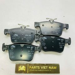 Má phanh sau hay bố thắng sau Volkswagen, Arteon, Golf, Passat, Tiguan, Touran đời 2012 - 2017. Hàng cao cấp. Mã 3Q0698451 3Q0698451B 5G0698451 5Q0698451T 8V0698451D