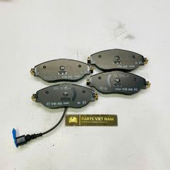 Má phanh hay bố thắng trước Audi A3, Q2, Q3, Volkswagen Passat, Jetta, Tiguan đời 2016 - 2024. Hàng cao cấp. Mã 8V0698151G, 8V0698151C, 5Q0698151K, 5Q0698151K