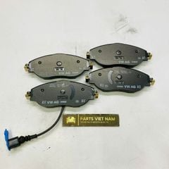 Má phanh hay bố thắng trước Audi A3, Q2, Q3, Volkswagen Passat, Jetta, Tiguan đời 2016 - 2024. Hàng cao cấp. Mã 8V0698151G, 8V0698151C, 5Q0698151K, 5Q0698151K
