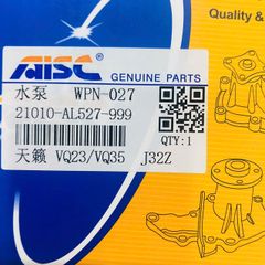 Bơm nước động cơ Nissan Murano Z52, Pathfinder, Infiniti JX35, QX60 động cơ VQ35 đời 2008 - 2014. Hàng cao cấp. Mã 21010-JA10A, 21010-JK00A, B1010-AL50B, 8201050183