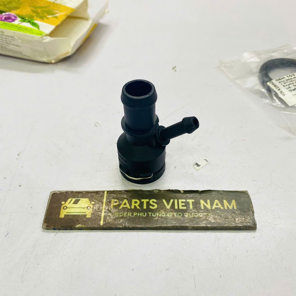 Cổ chia nước van hằng nhiệt Volkswagen Golf Jetta Passat CC Tiguan, Touran Pollo,  Audi A3 TT đời 2006 - 2018. Hàng cao cấp. Mã 1K0122291C, 1K0122291