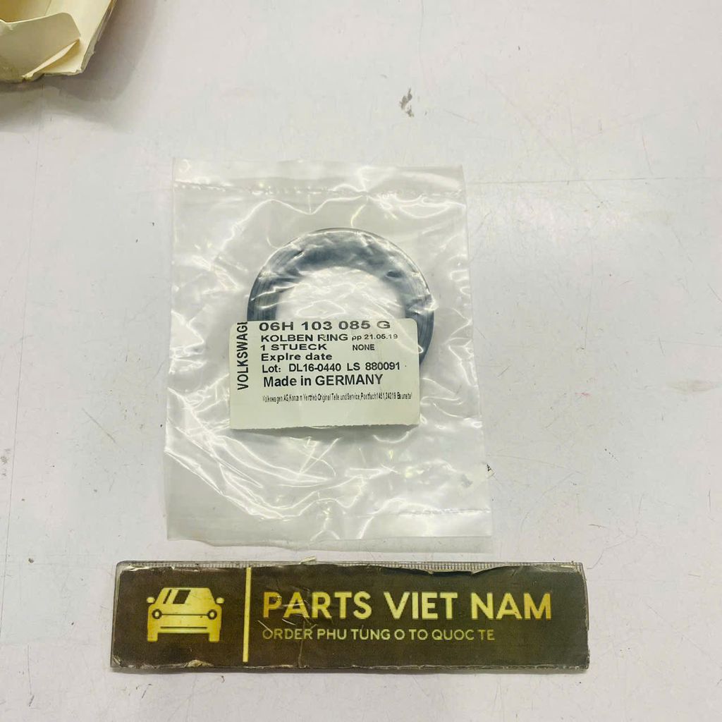 Phớt đầu trục cơ Audi A1, A3, A4, A5, A6, Q5, TT, Skoda, Seat, Volkswagen Beetle, Golf, Jetta, Passat, Scirocco, Tiguan, Touran động cơ 1.8, 2.0, 3.2 đời 2004 - 2019. Hàng xịn. Mã 06H103085G, 06L103085