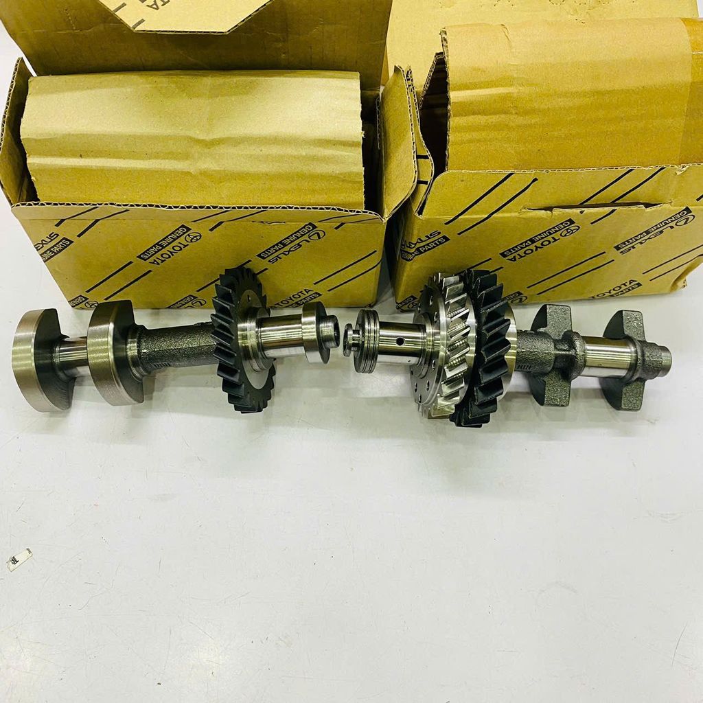 Bộ trục cân bằng cam, trục đối trọng Toyota Camry, Rav4 máy 2.4 động cơ 2AZ đời 2006 - 2012. Hàng Toyota Japan. Mã 1360128031, 1360228020, 13601-28031, 13602-28020 ( 1 đôi )