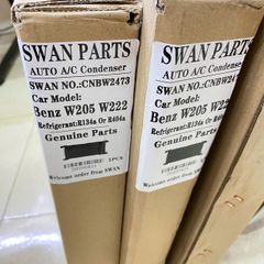 Dàn ( giàn ) nóng Mercedes W205, C200, C300, C250, C350, W253, GLC200, GLC300, GLC350, GLC250, W222, S400, S500, W213 E200, E250, E300, E350. Hàng OEM SWAN China. Mã A0995000454, A0995002154, A0995001854, A0995001354