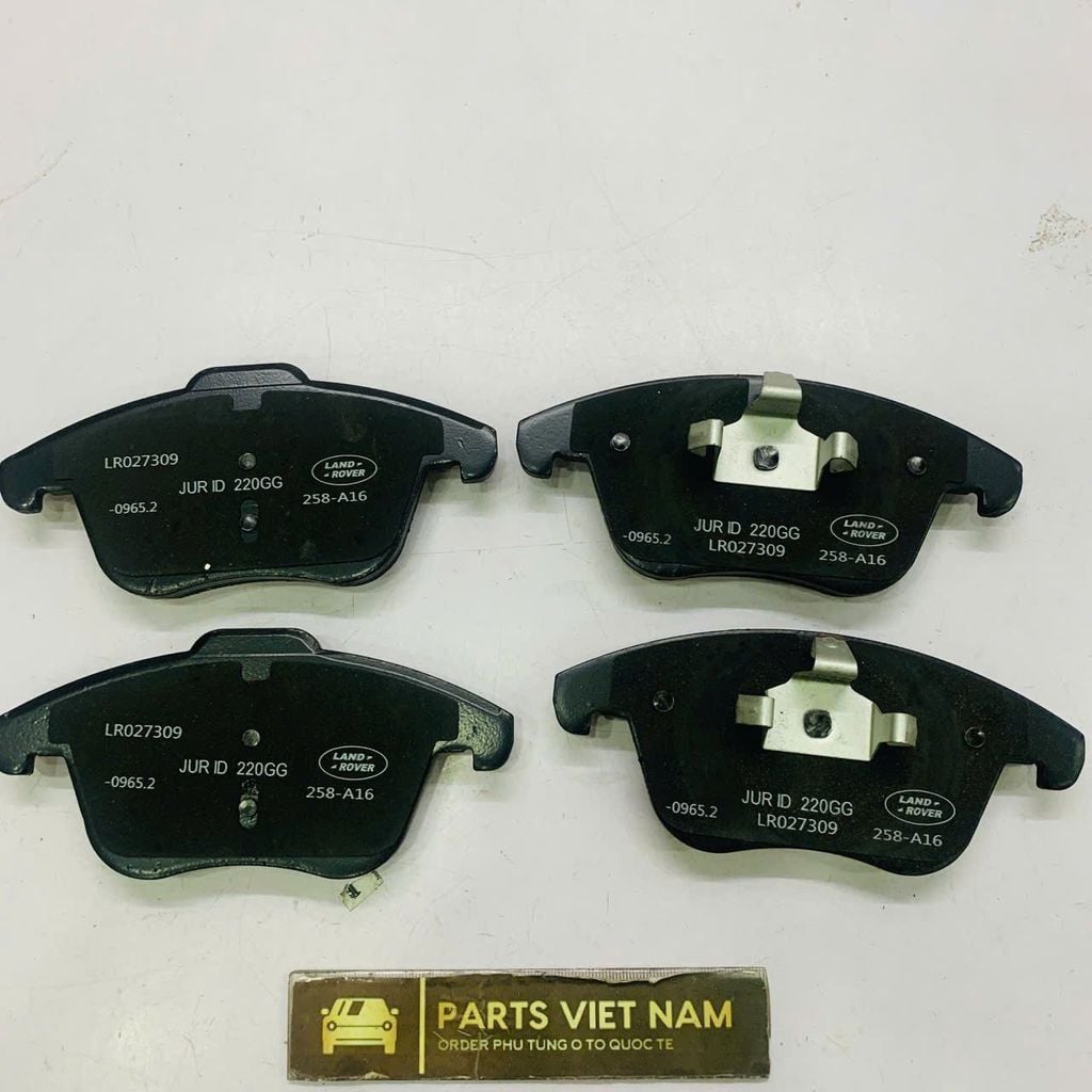 Bộ má phanh trước hay bố thắng trước Land Rover Range Rover Evoque đời 2011 - 2019. Hàng cao cấp. Mã LR134693, LR027309