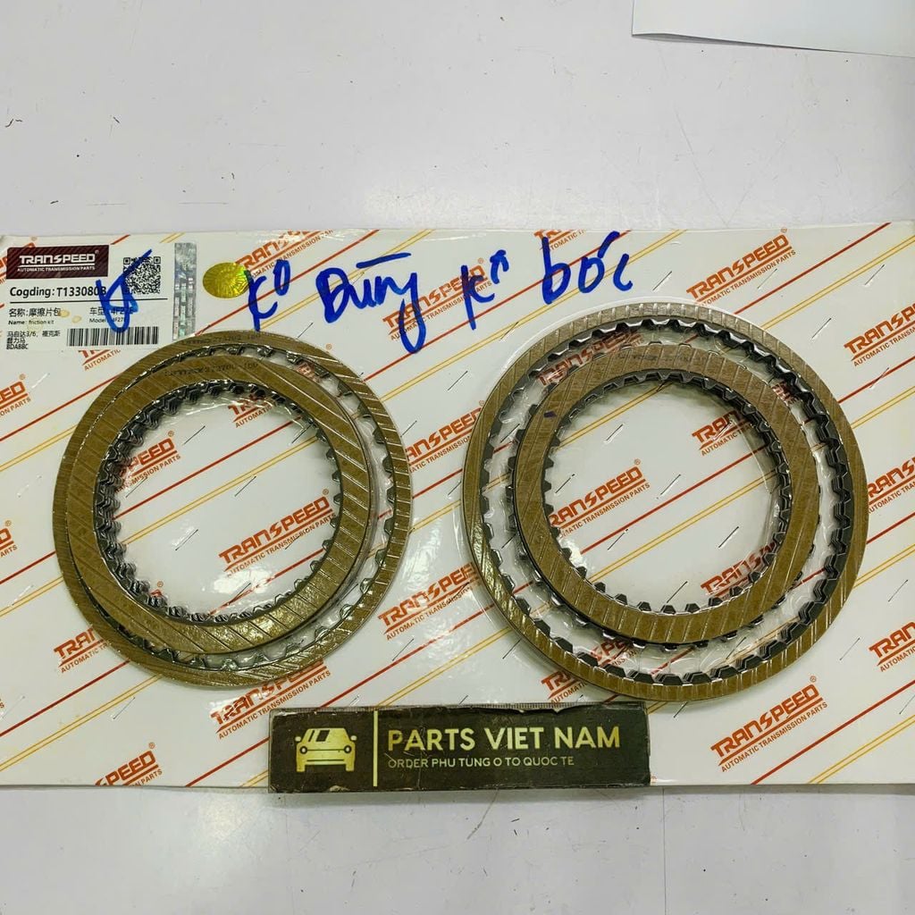 Bộ lá côn hộp số tự động 4 cấp Ford Laser 1.8, Focus, Mazda 3, Mazda 6, Mazda 2 đời 2001 - 2010. Hàng Transpeed. Mã T133080B, 4F27E, FN4A-EL