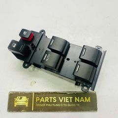 Công tắc lên xuống kính tổng trước trái Honda CRV 2.4 đời 2007 - 2012. Hàng cao cấp bảo hành 3 tháng. Mã 35750-SWA-A01