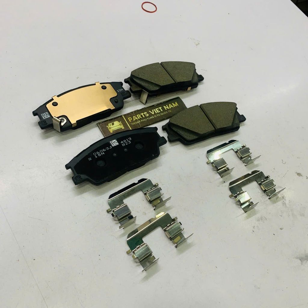Má phanh hay bố thắng trước Hyundai Creta, Stargazer, Kia Carens, Sonet đời 2021 - 2025. Hàng cao cấp 1:1. Mã 58101-K3A00, 58101K3A00