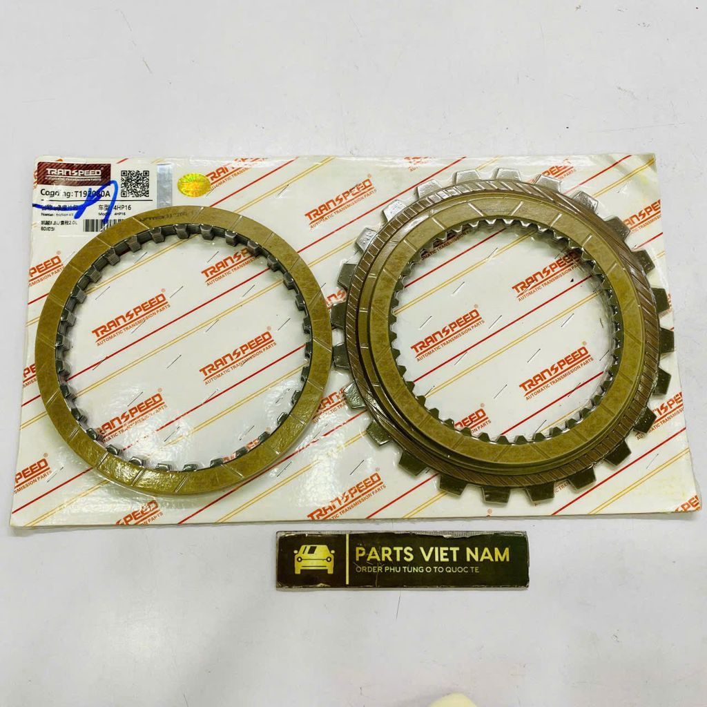 Lá côn phíp hộp số tự động Daewoo Leganza, Lacetti, Magnus, Chevrolet Gentra, Aveo đời 1999 - 2010. Hàng Transpeed.  Mã T192080A, ZF4HP16, 4HP16