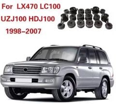 Đệm cao su khung xe, cao su chân cabin Toyota Land Cruiser FZJ100, FZJ80, Lexus LX470 đời 1998–2007. Hàng cao cấp đặt hàng trong vòng 12 ngày. Mã 52201-60050 52202-60030
