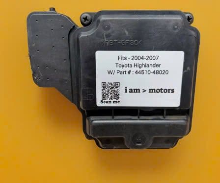 Cụm điều khiển phanh ABS Toyota Highlander đời 2001- 2003. Hàng tháo xe zin mới 90% đặt mỹ 18 ngày. Mã 44510-48020, 4451048020