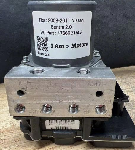 Cụm điều khiển phanh ABS Nissan Sentra đời 2008–2011. Hàng tháo xe zin mới 90% đặt mỹ 18 ngày. Mã 47660-ZT50A 47660ZT50A