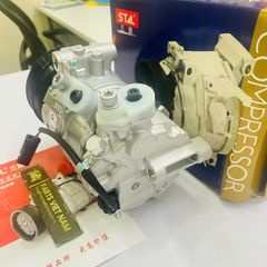 Lốc lạnh hay lốc điều hòa Mercedes W118, W117 CLA200, CLA180, CLA250, H247 GLA200, GLA250, GLA180, W247 GLB250, GLB200, GLB180 đời 2019 - 2025. Hàng Stal China. Mã A0008305702, A0038304360, A0008304102, 6SES14C, 447150-7141