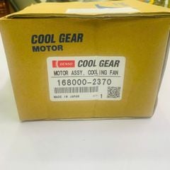 Mô tơ quạt dàn ( giàn ) nóng két nước Toyota Vios, Yaris, Corolla Altis 1.8 đời 2007 - 2013. Hàng Denso Japan. Mã 16800-2370, 16363-0M010, 163630M010