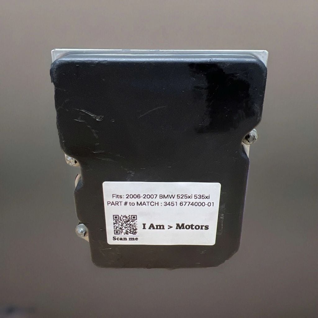 Cụm điều khiển phanh ABS BMW 525xi / 530xi đời 2006–2007 Hàng tháo xe zin mới 90% đặt Mỹ 18 ngày. Mã 3451-6774000-01 3451677400001