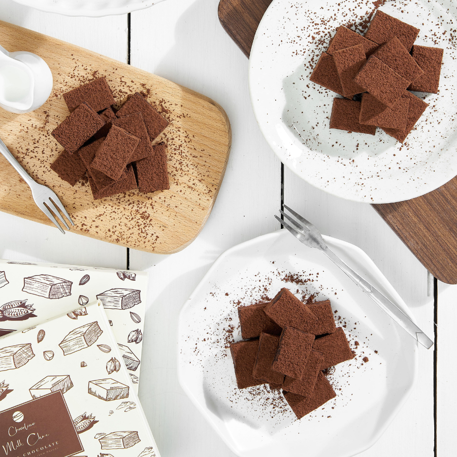 Sô cô la Tươi vị Milk Choco (55% Cacao) - Minisize 06 viên