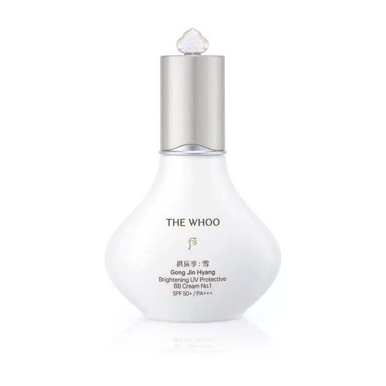 Bộ Kem BB Trang Điểm Chống Nắng The Whoo Gongjinhyang Brightening UV Protective BB Cream SPF50+/PA+++ Set
