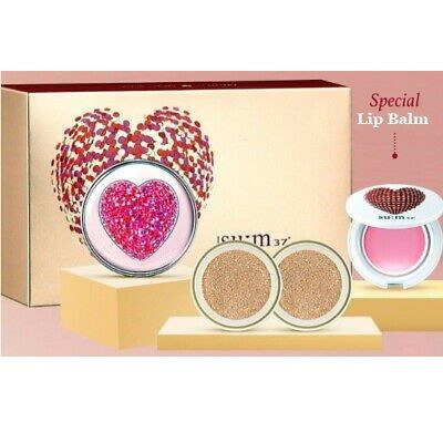 Bộ Phấn Nước Dưỡng Ẩm Sum37 Air Rising TF - Dazzling Moist Micro Foam Cushion Special Set (01 Light Beige)