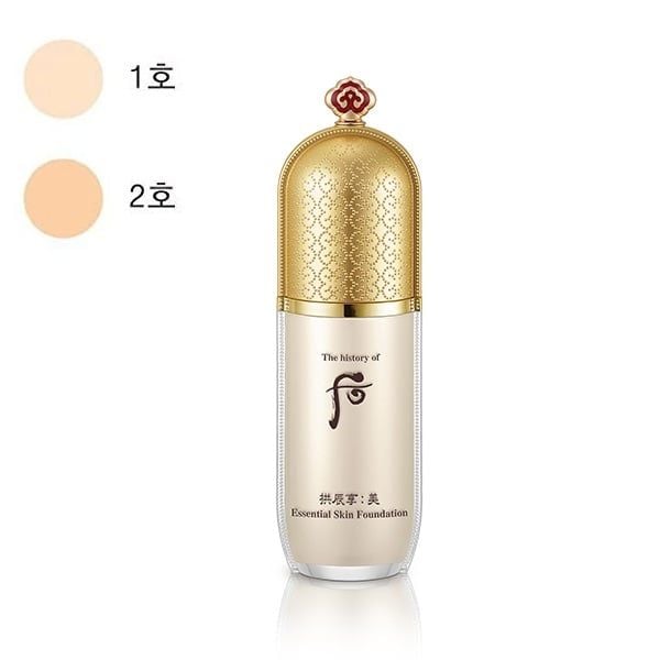 Kem Nền Che Khuyết Điểm Whoo Gongjinhyang Mi Essential Foundation SPF30/PA++ 40ml