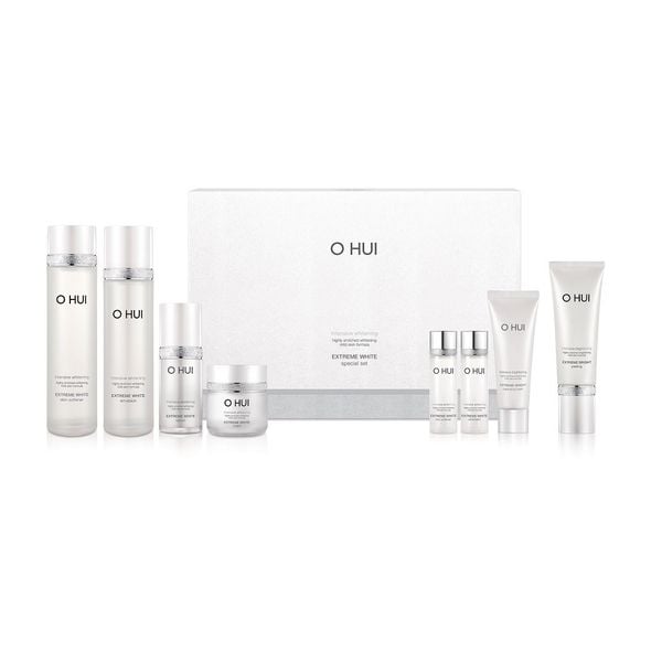 Bộ Dưỡng Trắng Da OHUI Extreme White Set 4pcs Special Set