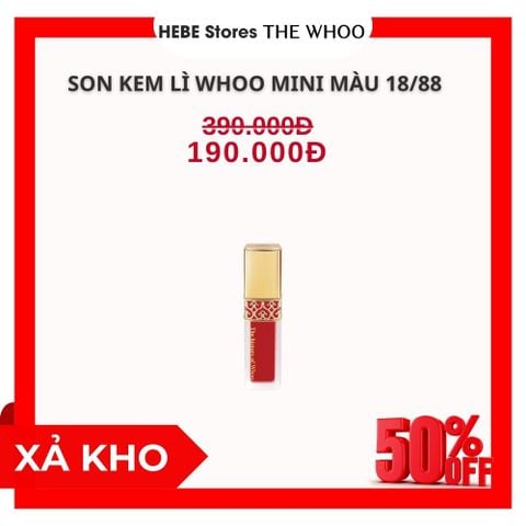 Son Kem Whoo Gongjinhyang Mi Velvet Liquid Lip Rouge Mini 2.1g