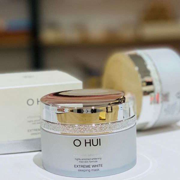 Mặt Nạ Ngủ Dưỡng Trắng Da Ban Đêm Ohui Extreme White Sleeping Mask