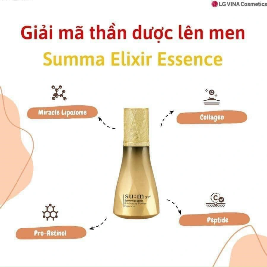 Bộ Tinh Chất Chống Lão Hóa Sum37 LosecSumma Elixir 8- Miracle Power Essence Special Set