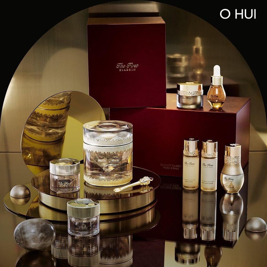 Bộ Kem Kim Cương Trẻ Hoá Da Ohui The First Geniture Solitaire Cream Special Set