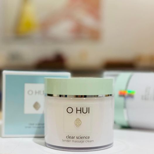 Kem Massage Cung Cấp Độ Ẩm Da Ohui Clear Science Tender Massage Cream 230ml [Nội Địa]