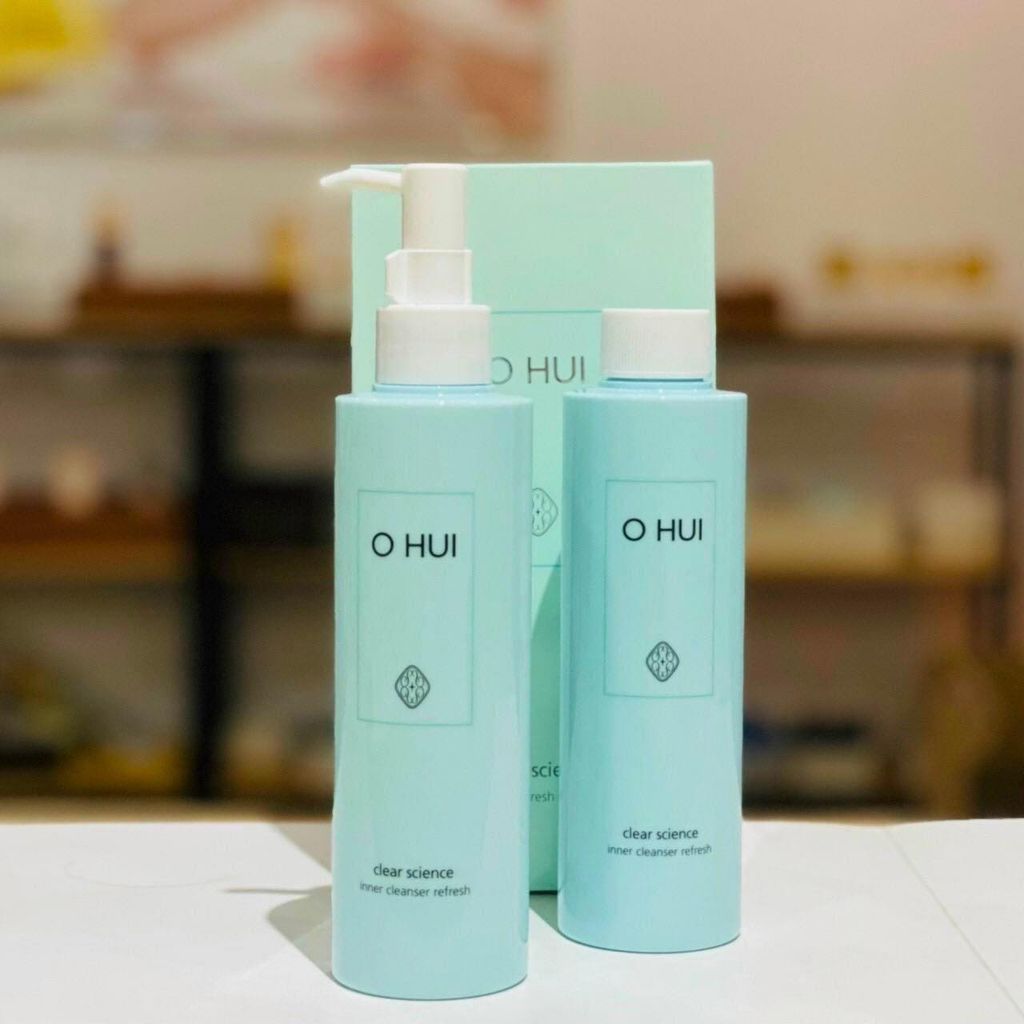 Dung Dịch Vệ Sinh Phụ Nữ Ohui Clear Science Inner Cleanser Refresh 2pcs Special set