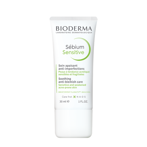 Kem Dưỡng Ẩm Giảm Mụn Viêm Nhạy Cảm Bioderma Sebium Sensitive 30ml