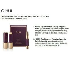 Thỏi Dưỡng Đa Năng Ohui Tím Ohui Age Recovery Ampoule Balm Special Set