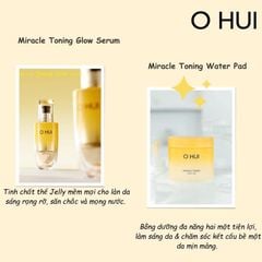 Tinh Chất Sáng Da OHUI MIRACLE TONING Glow Serum 50ml