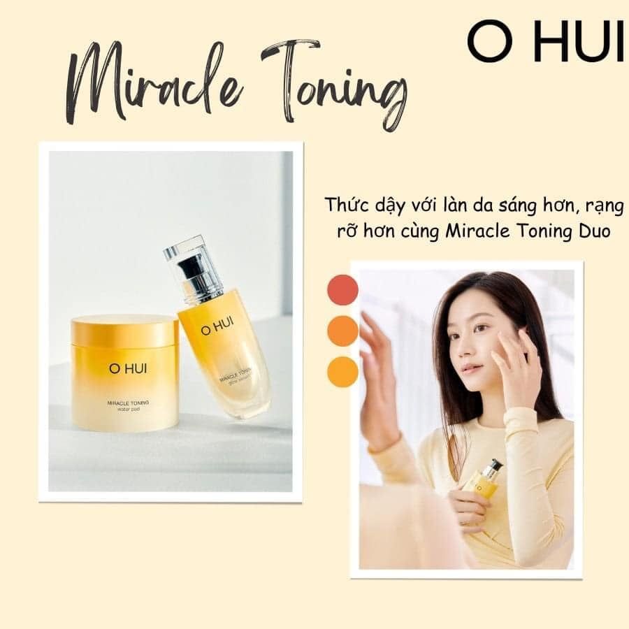 Tinh Chất Sáng Da OHUI MIRACLE TONING Glow Serum 50ml