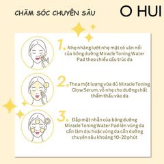 Tinh Chất Sáng Da OHUI MIRACLE TONING Glow Serum 50ml